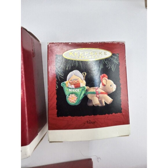 Vintage Hallmark Keepsake Christmas Ornaments Mixed Lot Of 15 Family Mom Dad Son - Picture 7 of 15